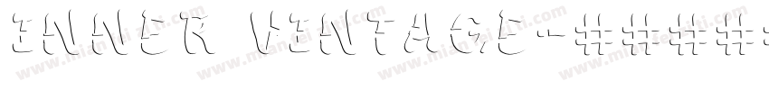 inner VINTAGE字体转换